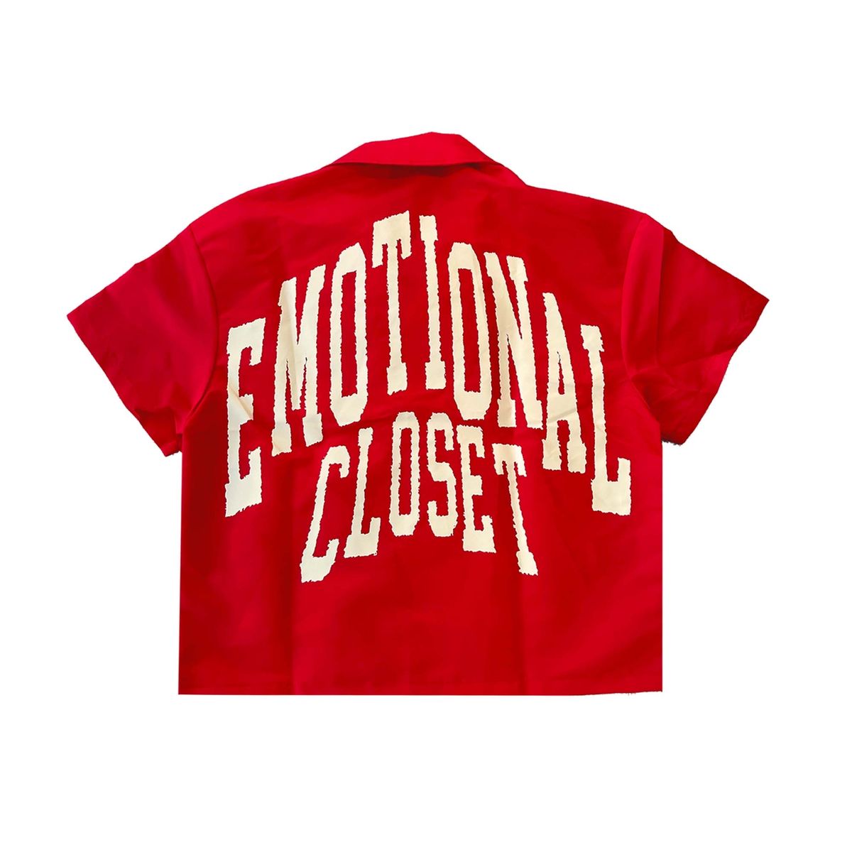 Mixed Emotions - Backyard Nylon Red Shirt