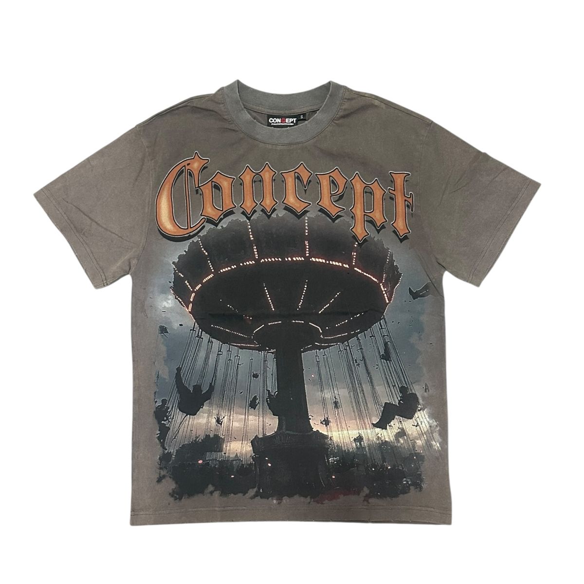 Concept - Carousel Lost In Paradise Dark Grey Tee
