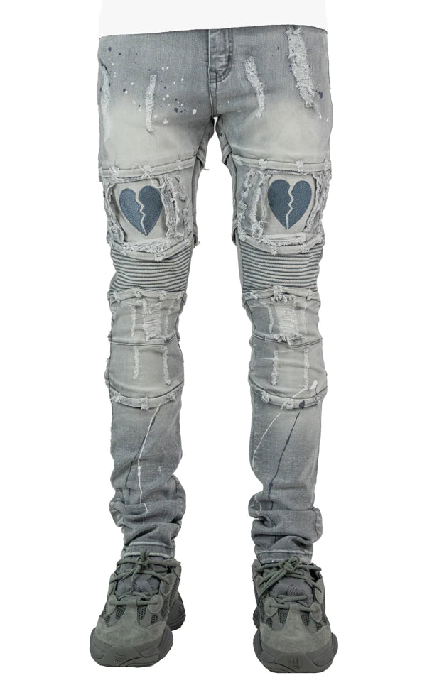 Focus Heart Jean 3201 Heart Grey / Black