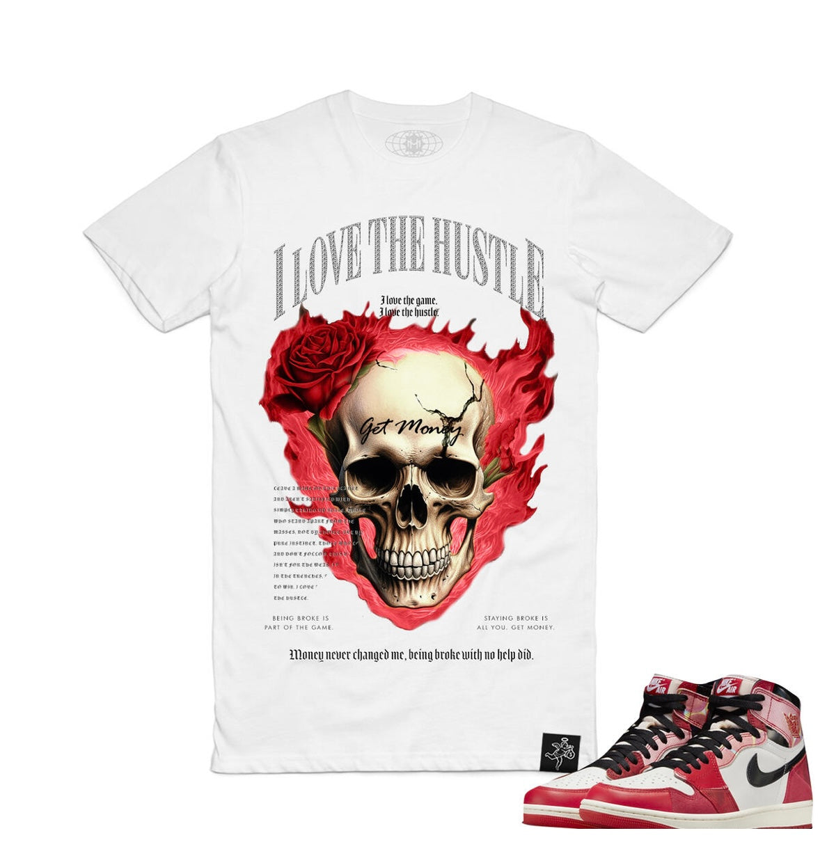 Hasta - I love The Hustle White Tee