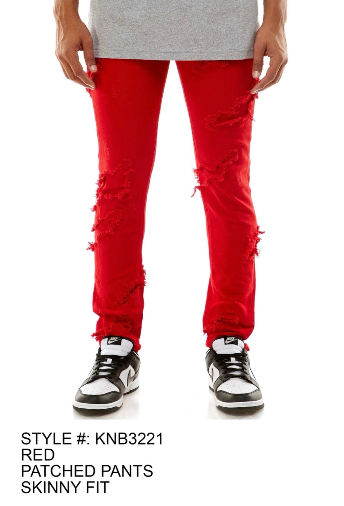 KDNK - KNB3221 Red Jean