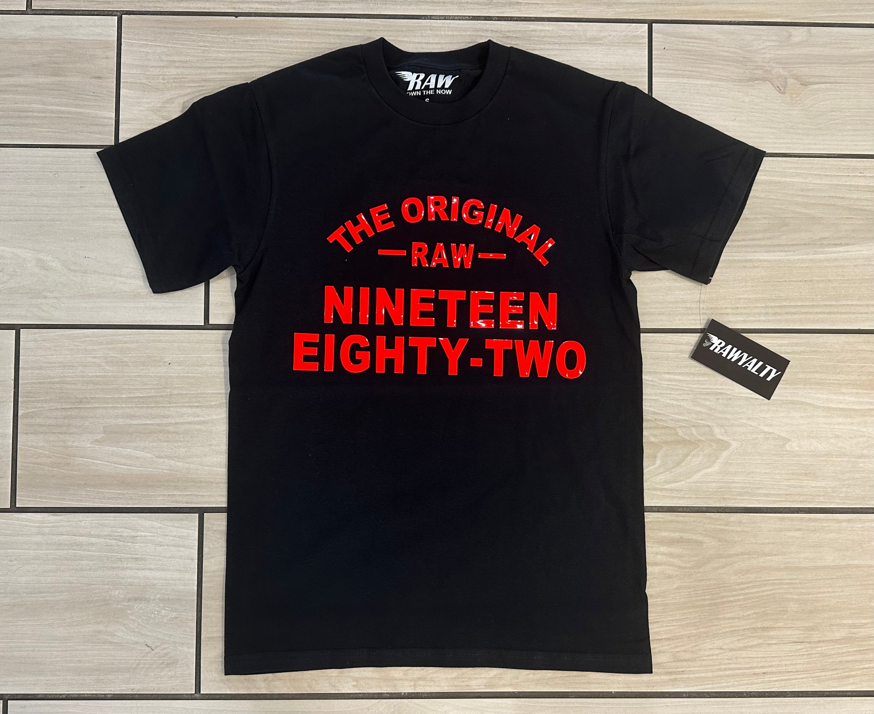 Rawalty - Original Black / Red Tee