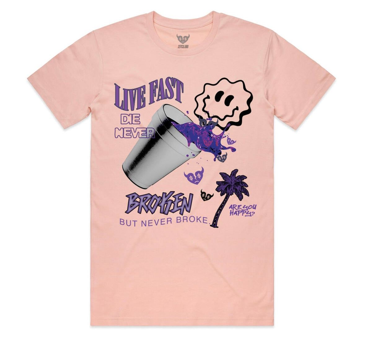 Sippin Syrup - Pink Tee