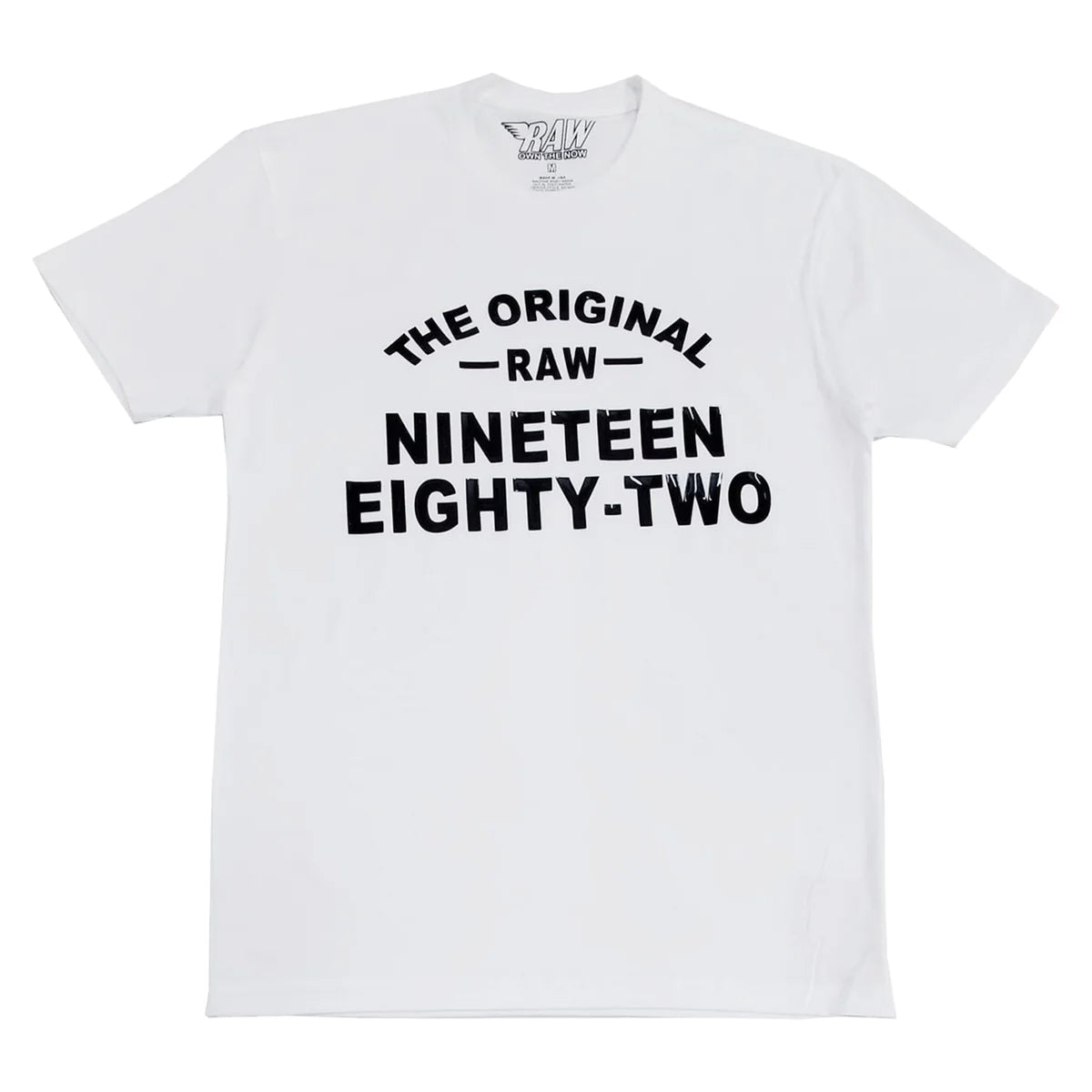 Rawalty - Original White / Black Tee