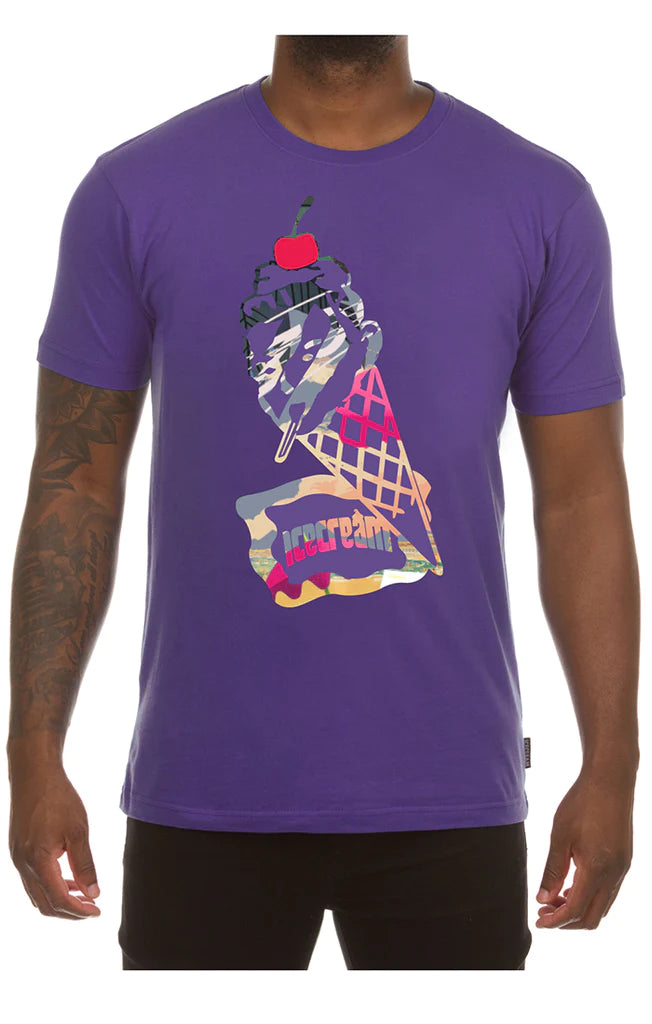 Ice Cream - 431-3205 Purple Tee