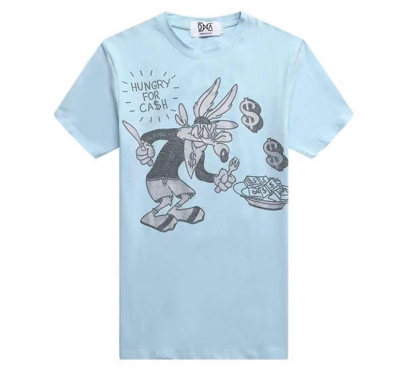 Dna - Shirt Hungry For Cash Sky Blue August 2021