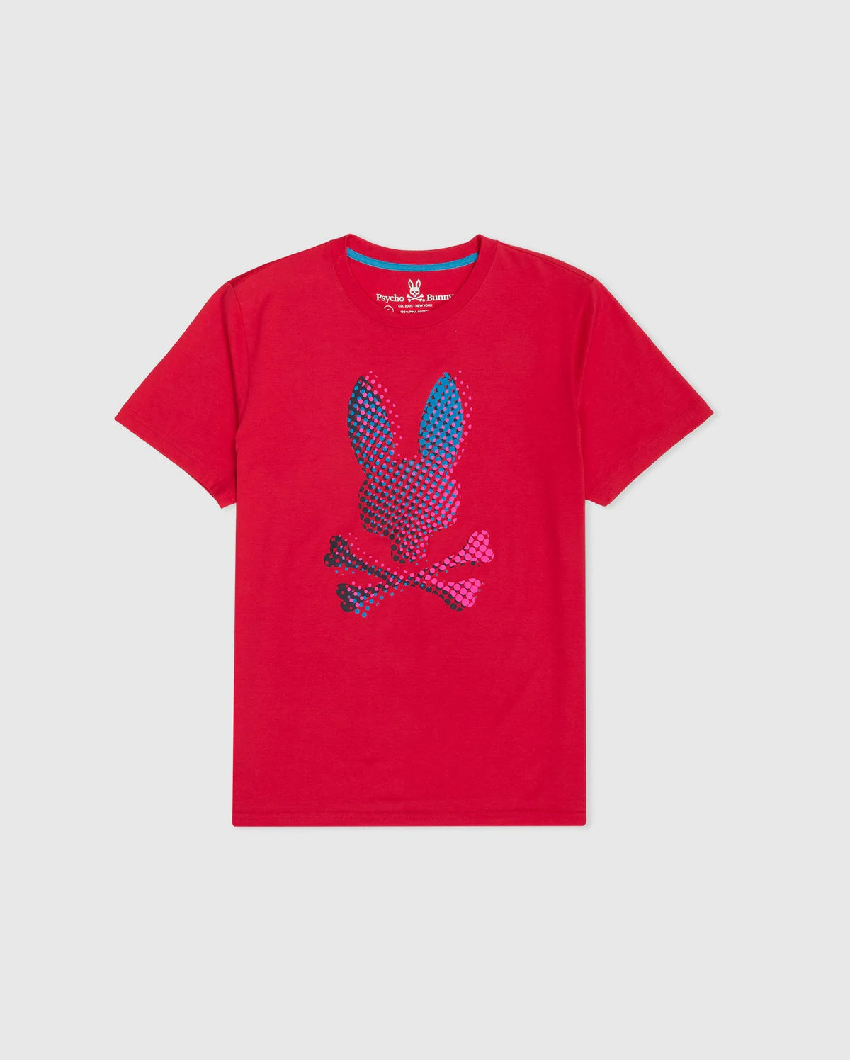 Psycho Bunny - MENS HINDES GRAPHIC pink TEE