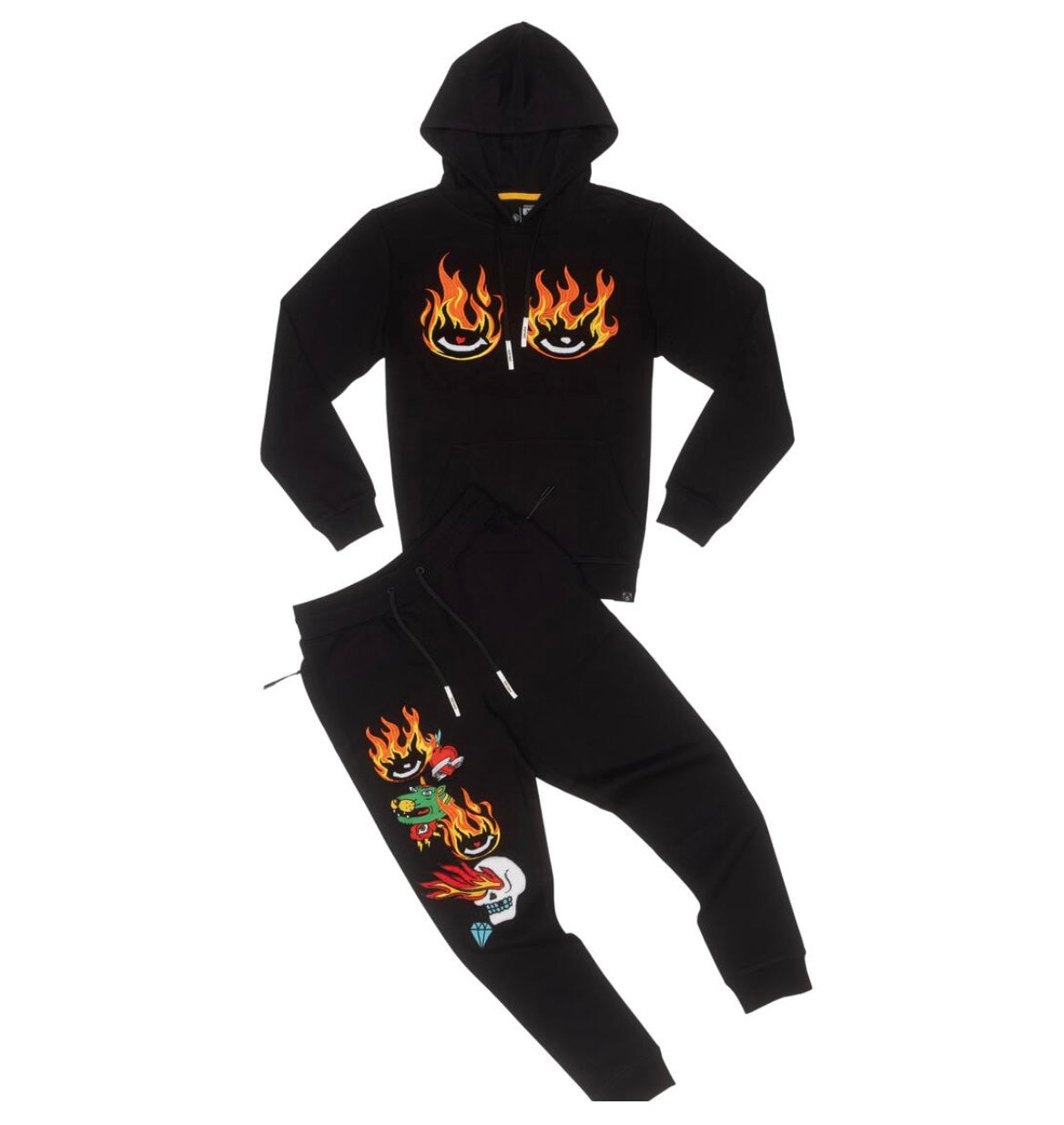 Civilized - FIRE EYEZ Black SET (CV1206-1207)