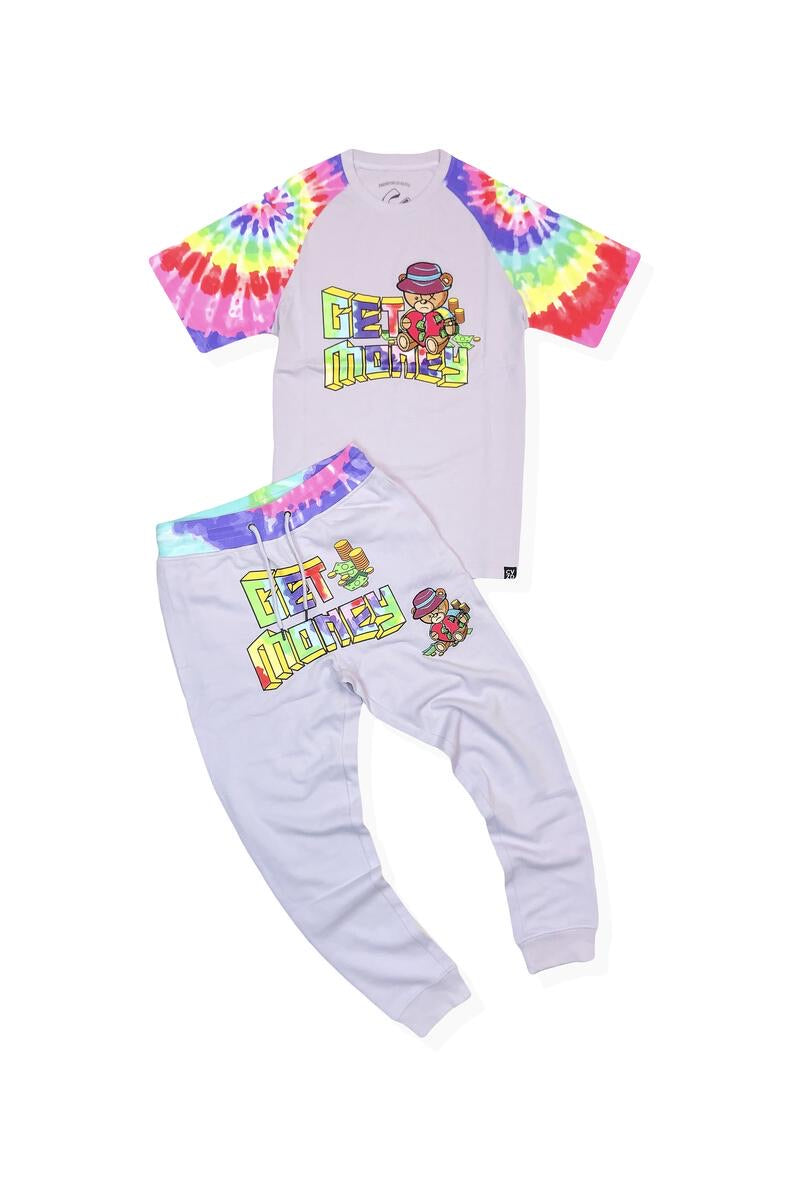 Civilized - White Set Tye Dye