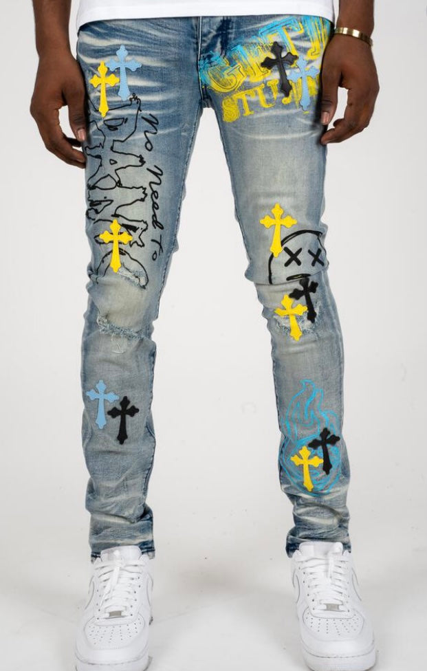 GFTD - Chrome Blue Jean