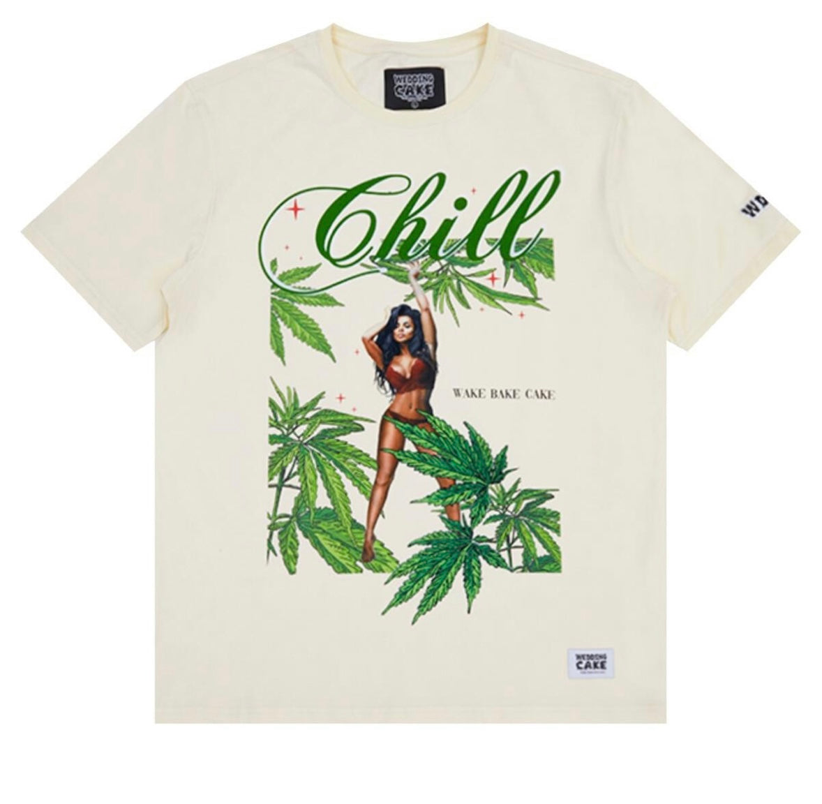 Wedding cake - Chill Chick Cream Tee