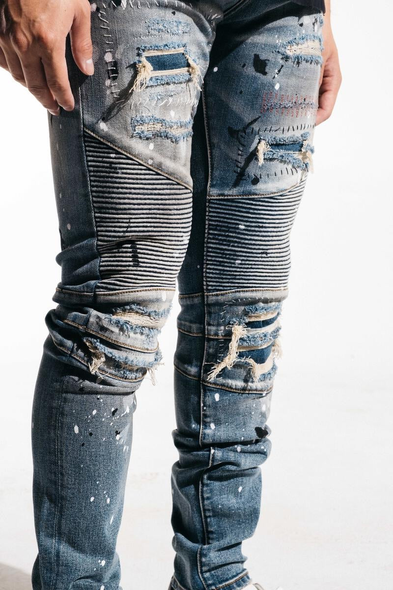 Embellish - TYSON BIKER EMBSP221-152 Blue Jean