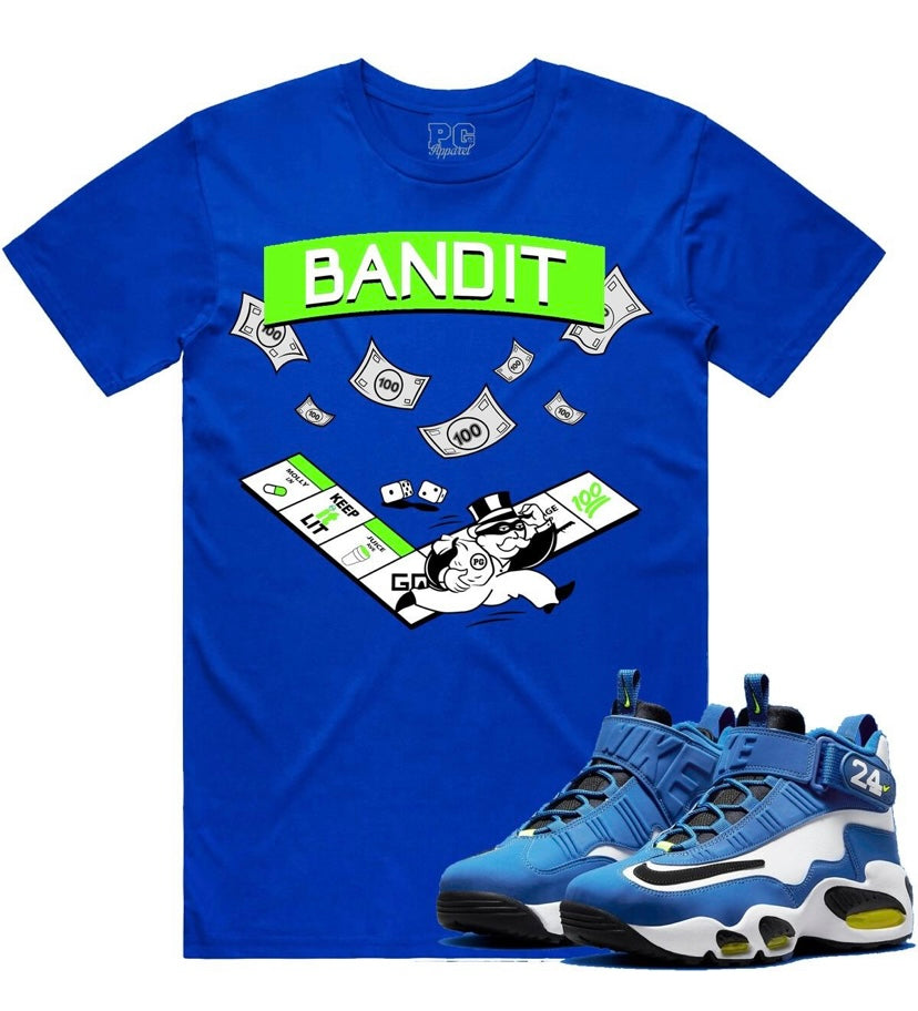 Planet Of Grapes - Bandit Royal Blue Tee