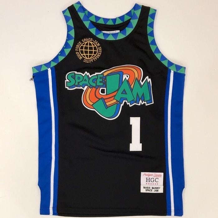 Headgear Classics - Space Jam #1 Black Jersey Headgear Classics - Space Jam #1 Black Jersey