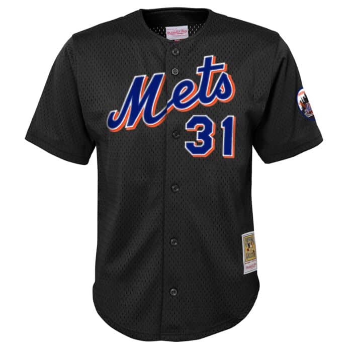 Mitchell & Ness - Mets Black Jersey