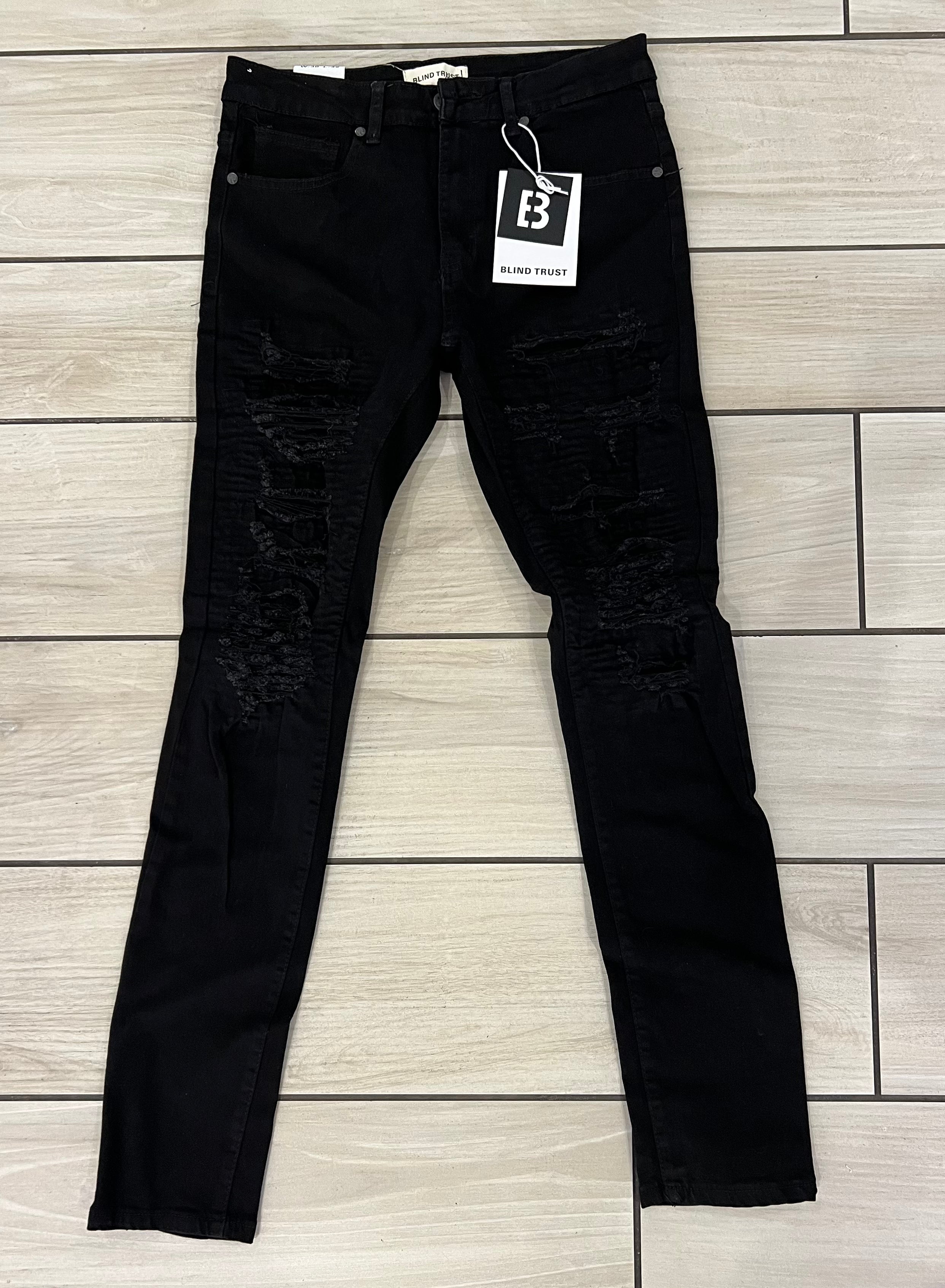 Blind Trust - BTP221157S Black Jean