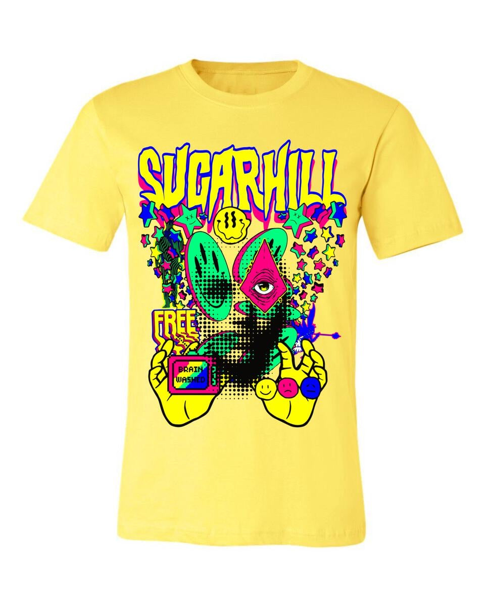 Sugar Hill - BRAIN WASHED YELLOW Tee
