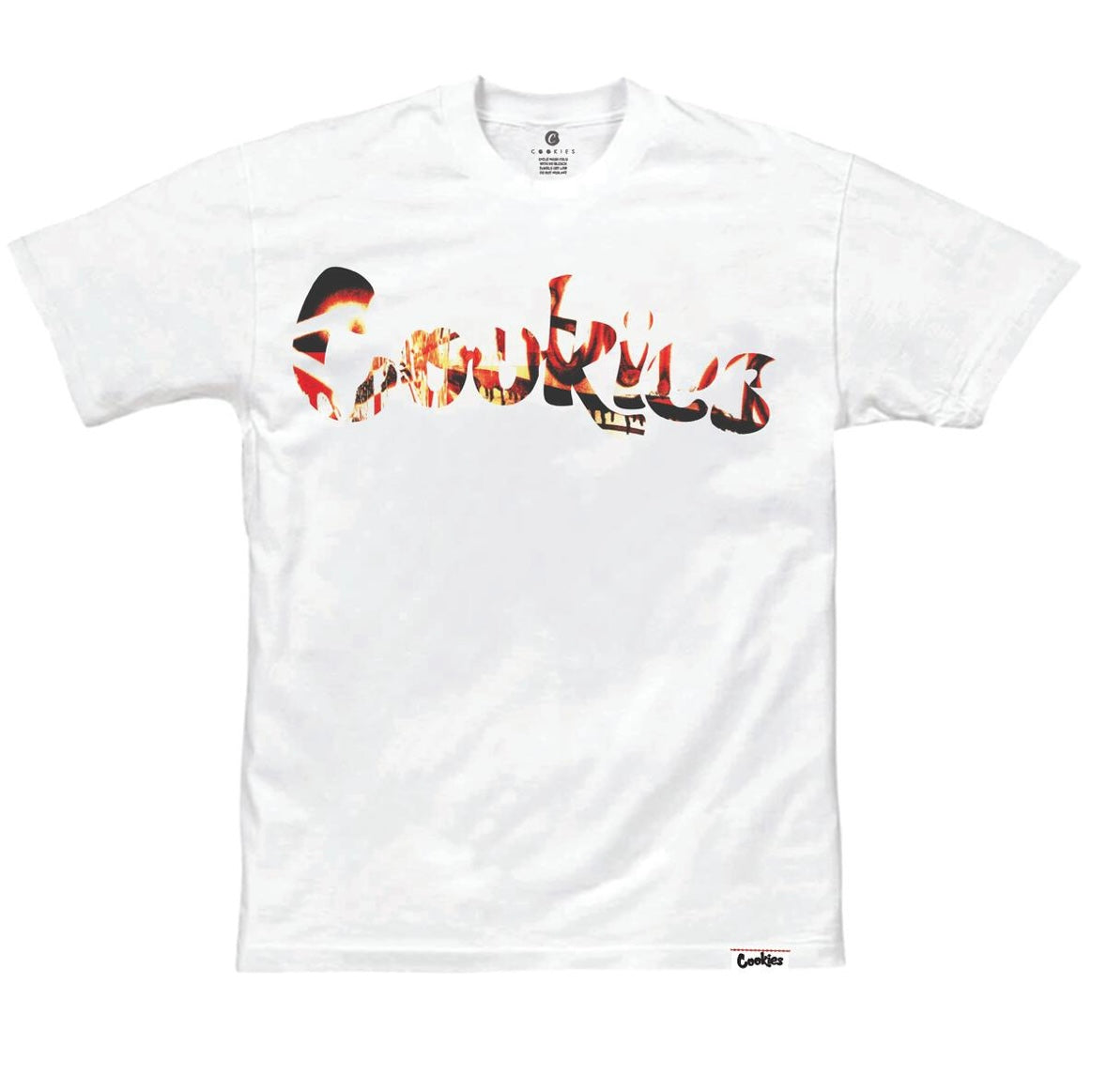 Cookies - UNDISPUTED White / Red Tee