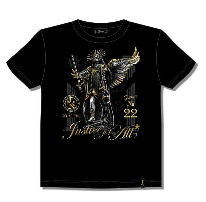 Blac Leaf - Justice for all Black Tee