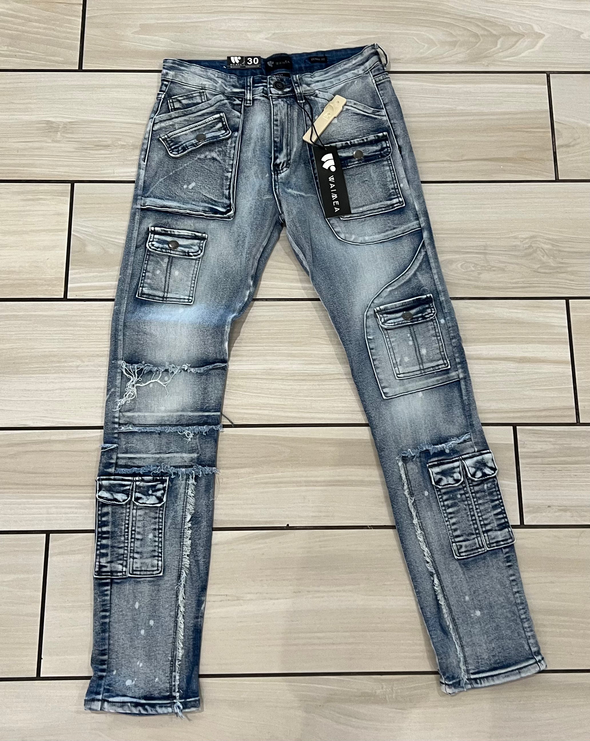 Waimen - M5230R1D Blue Wash Jean