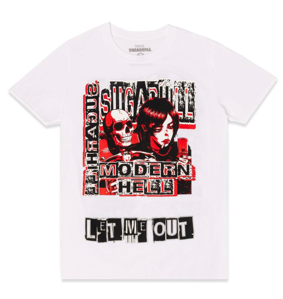 Sugar hill - MODERN HELL White tee