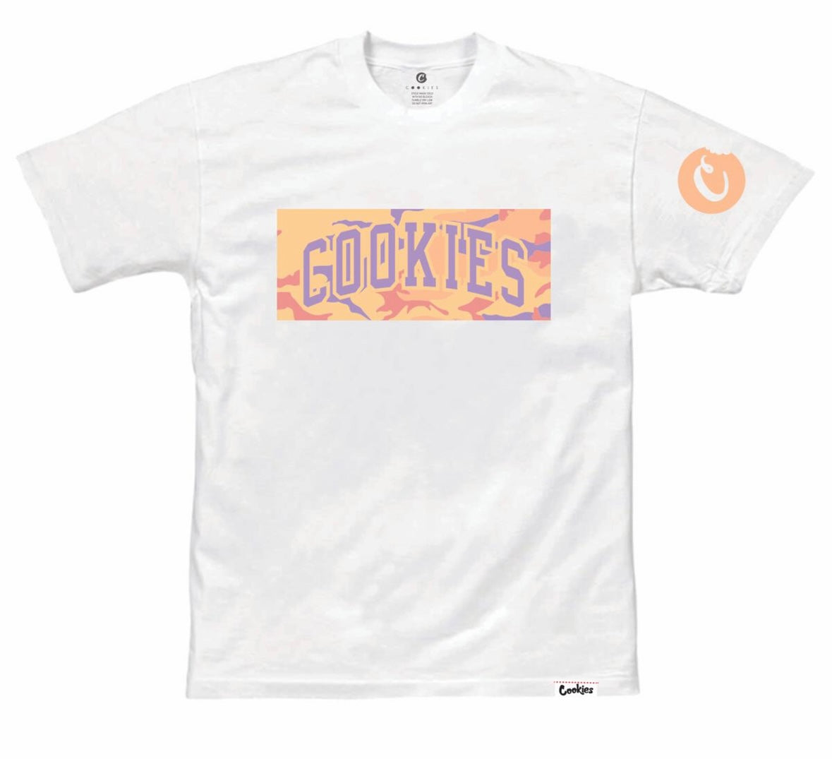 Cookies - White / Pink / Lavender Tee