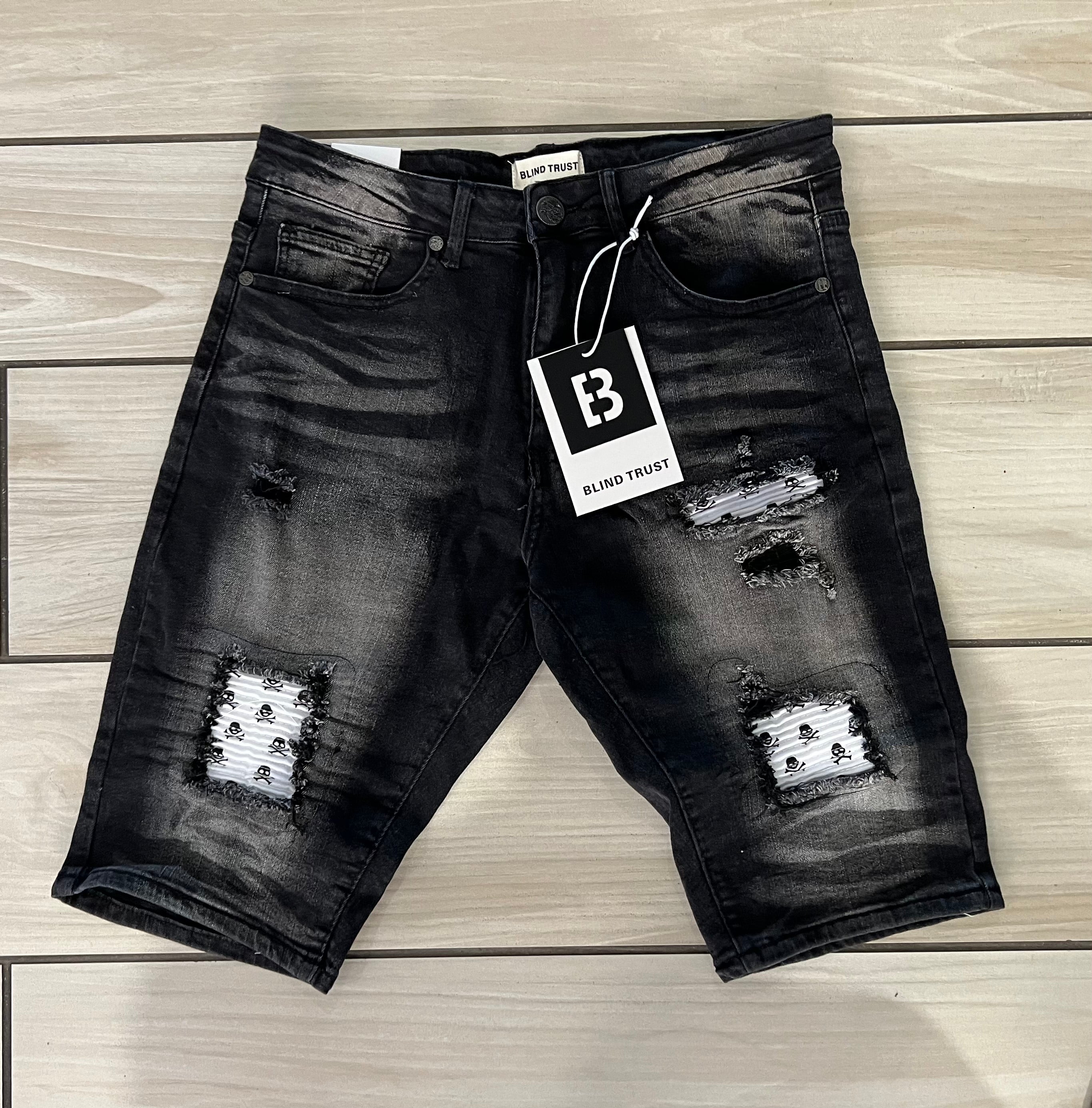 Blind Trust - BTS222253S Black Wash Short