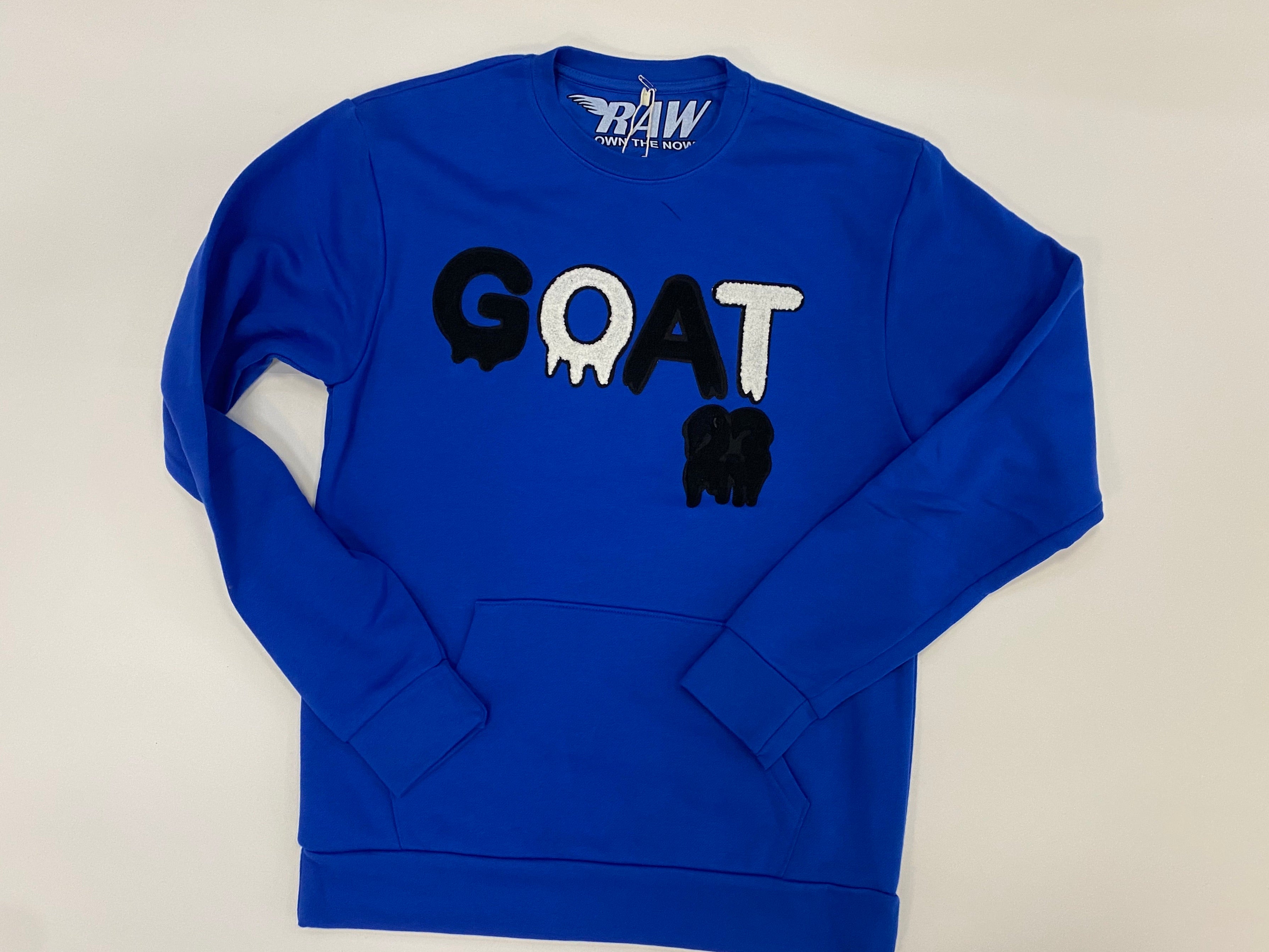 Rawalty - Crewneck Goat 23 Royal Blue