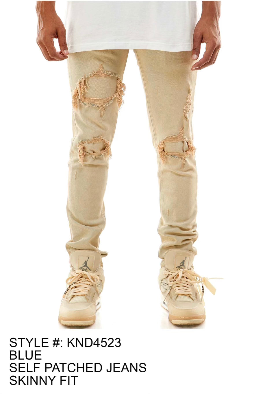 KDNK - KND4523 Khaki / Tan Jean
