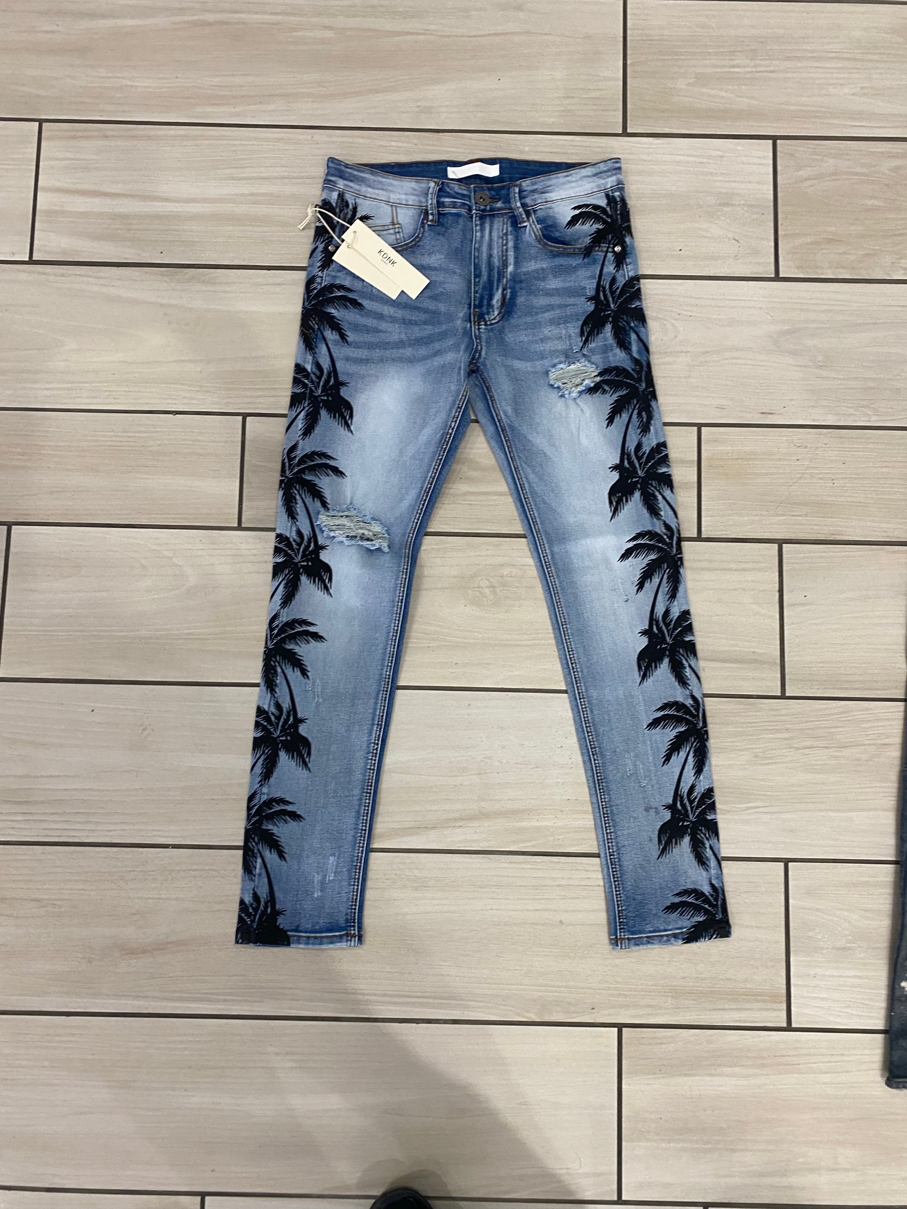 KDNK - Style : KND4461 M Blue Island Jean