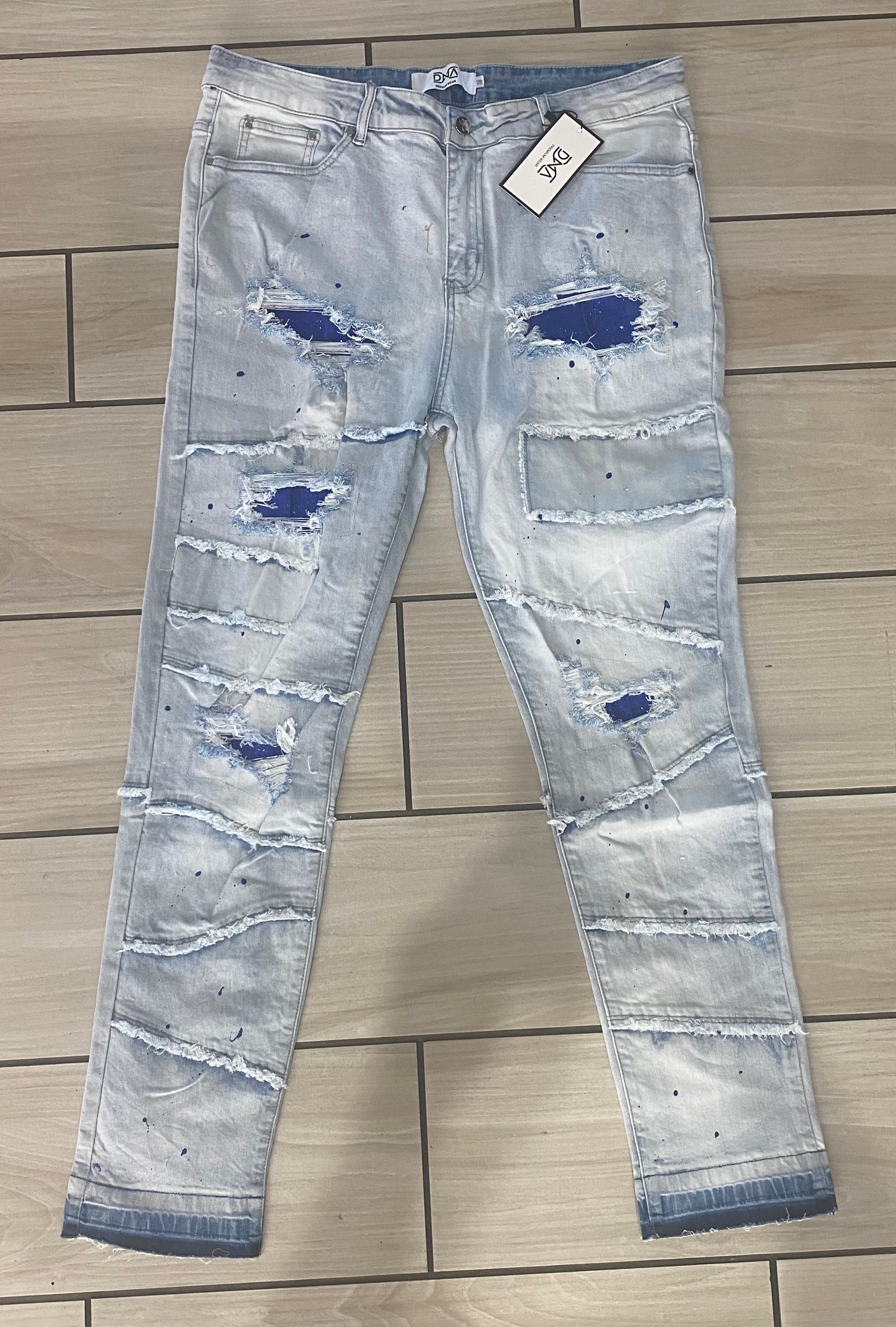 Dna - Jean Patch Denim / Royal Blue October 2022 Jean