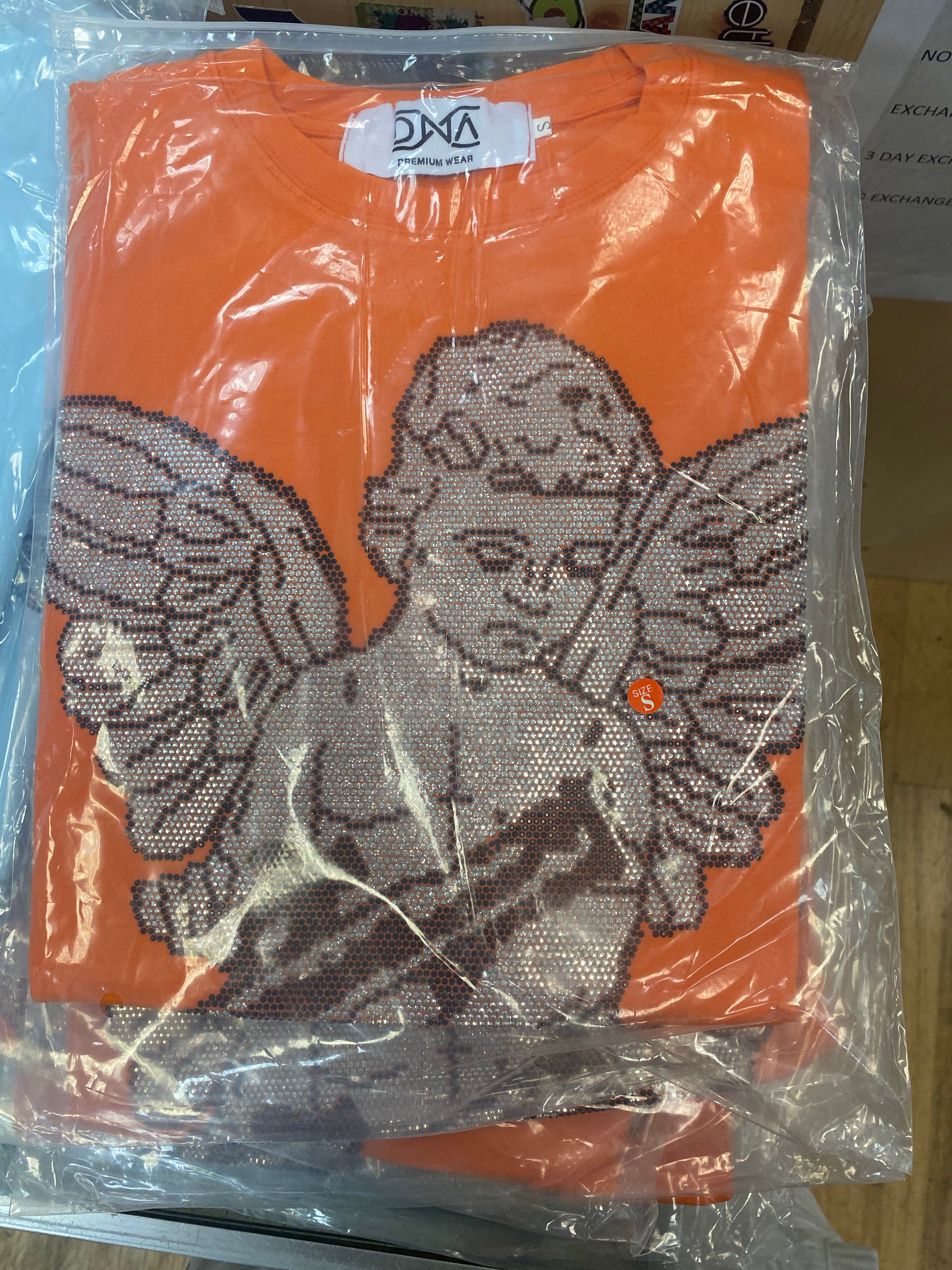 Dna - Shirt Angel Gun Orange Tee