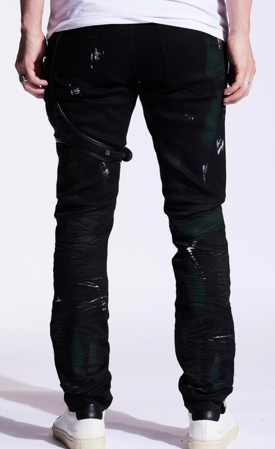 Embellish - TACTICAL DENIM - BLACK (EMBF121-118) Black Jeans