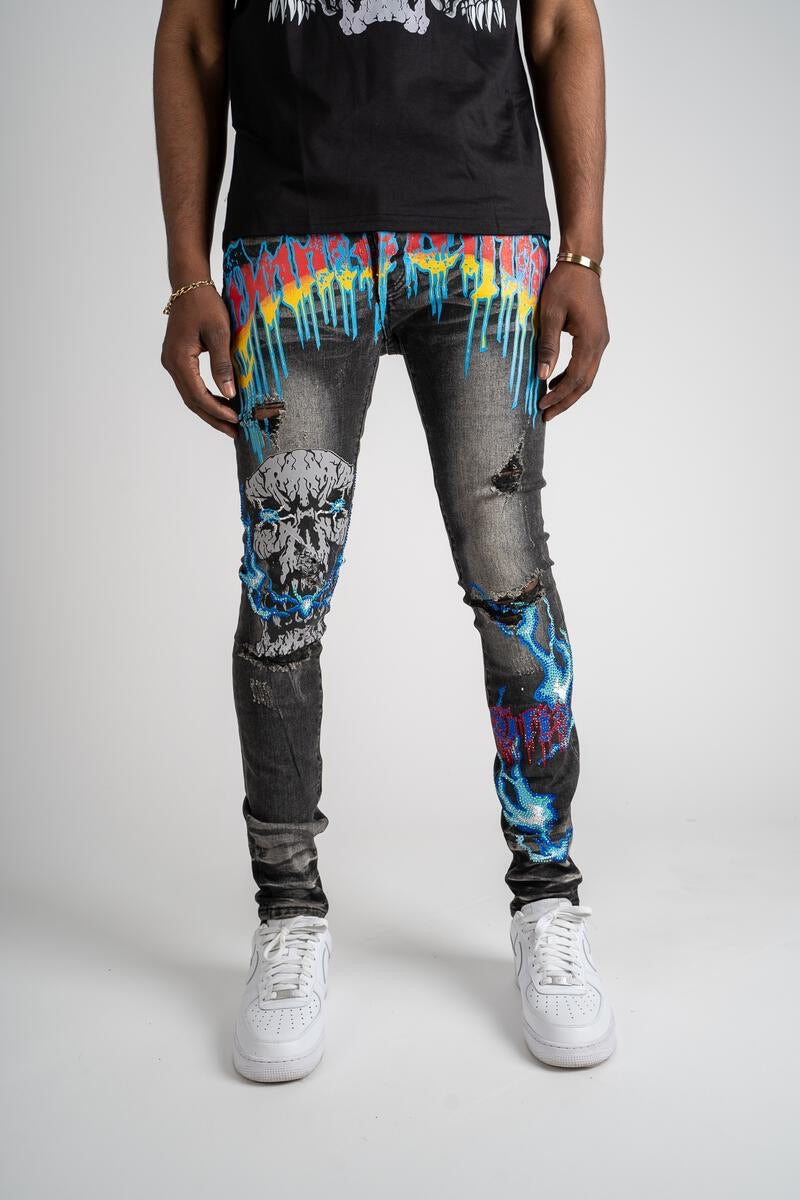 GFTD - ELECTRO Black Jean