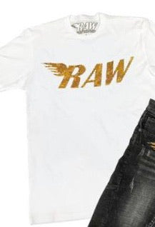 BLING - Raw Gold / White
