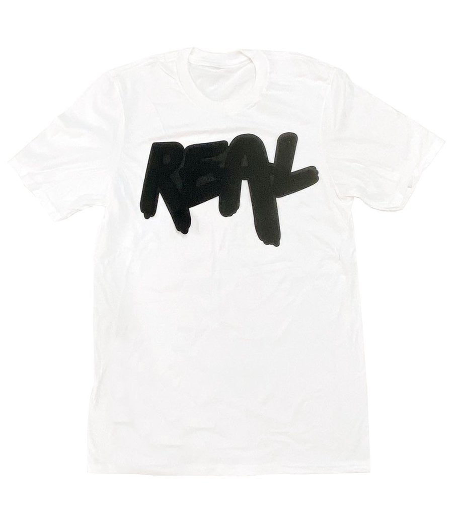 Rawalty - REAL White / Black Tee