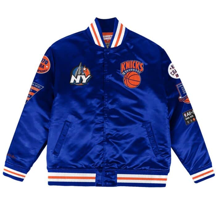 Mitchell & Ness - Champ City Satin Jacket New York Knicks