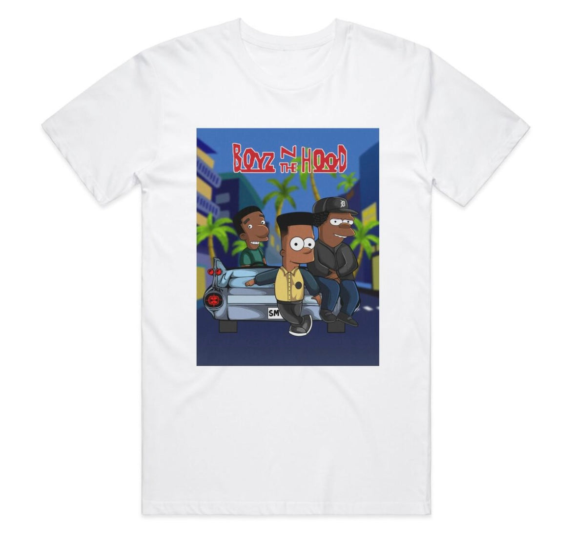 Street Wear - Boyz In The Hood White Tee