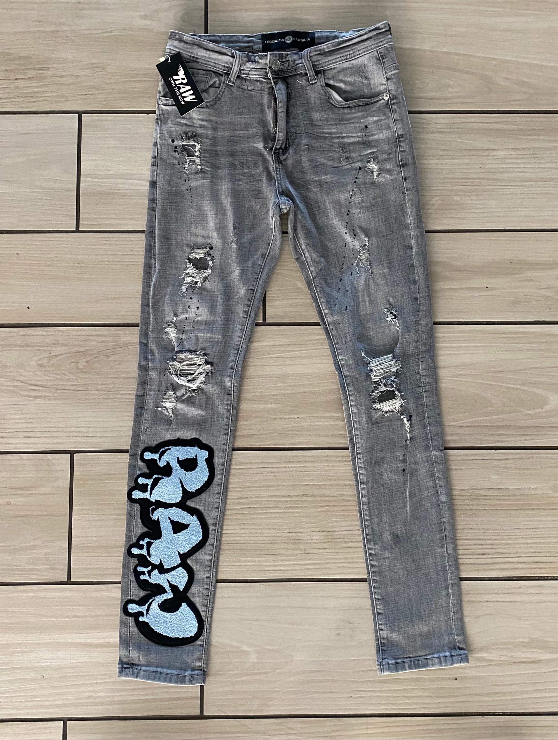 Rawalty - RAW Jean Grey / Sky Blue Jean