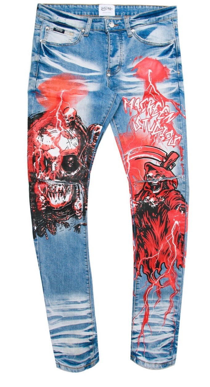 MacKeen - MERCY DENIM PANT LIGHT