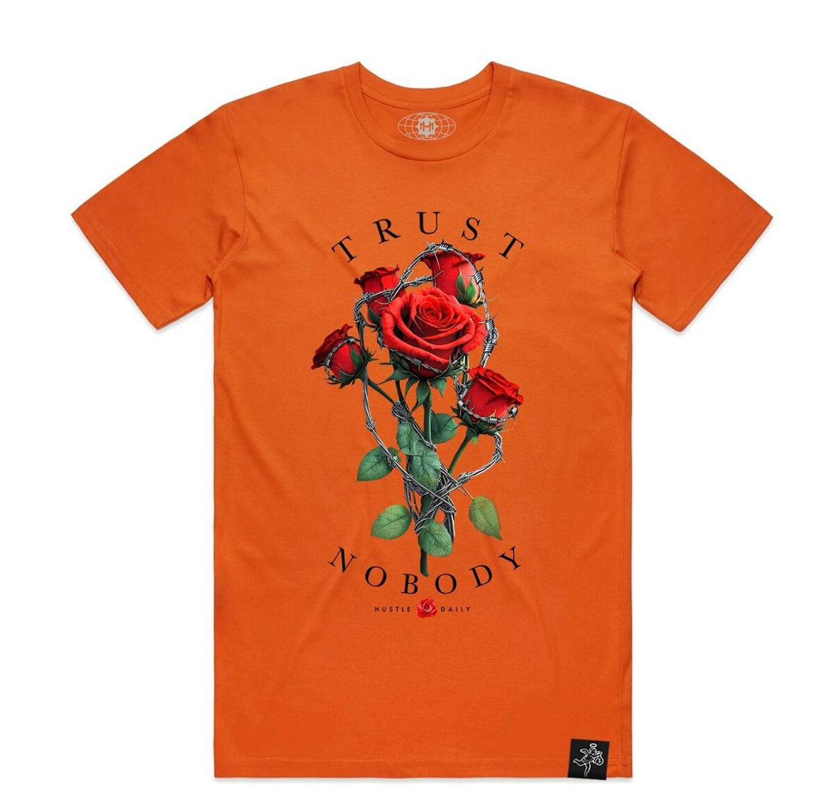 Hasta - Trust Nobody Orange Tee
