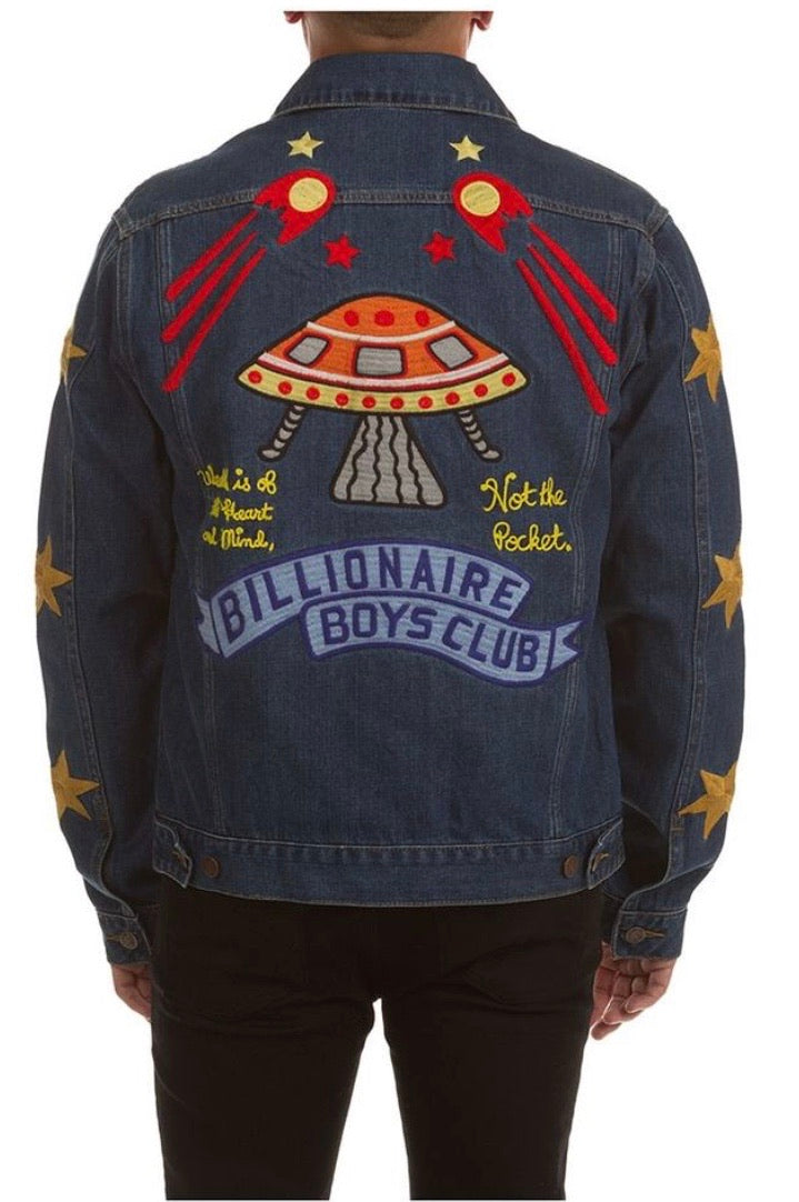 BILLIONAIRE BOYS CLUB - CHALLENGER DENIM JACKET