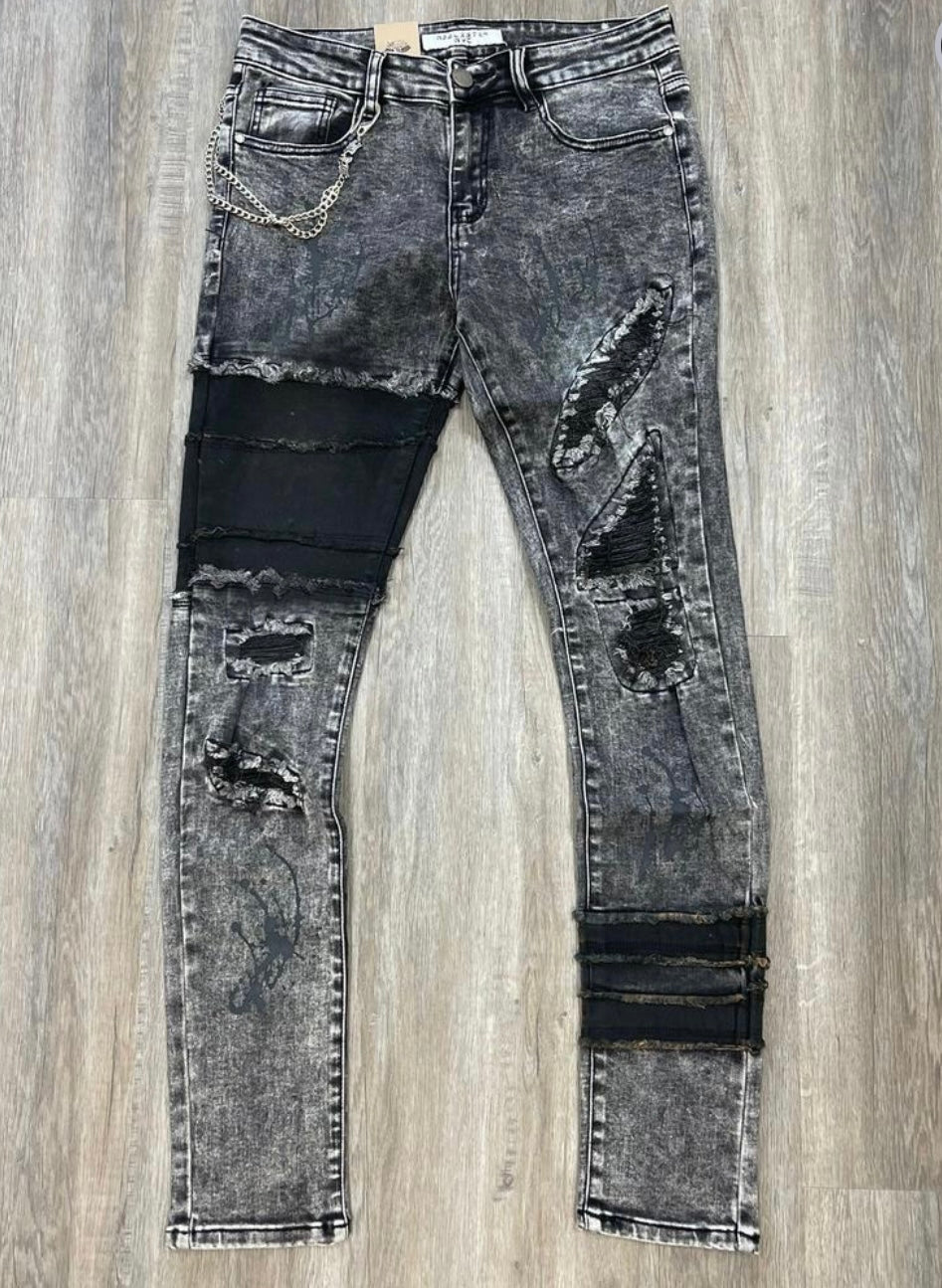 Reelistik - OLIVER STRETCH DENIM (RST-5010 GREY)