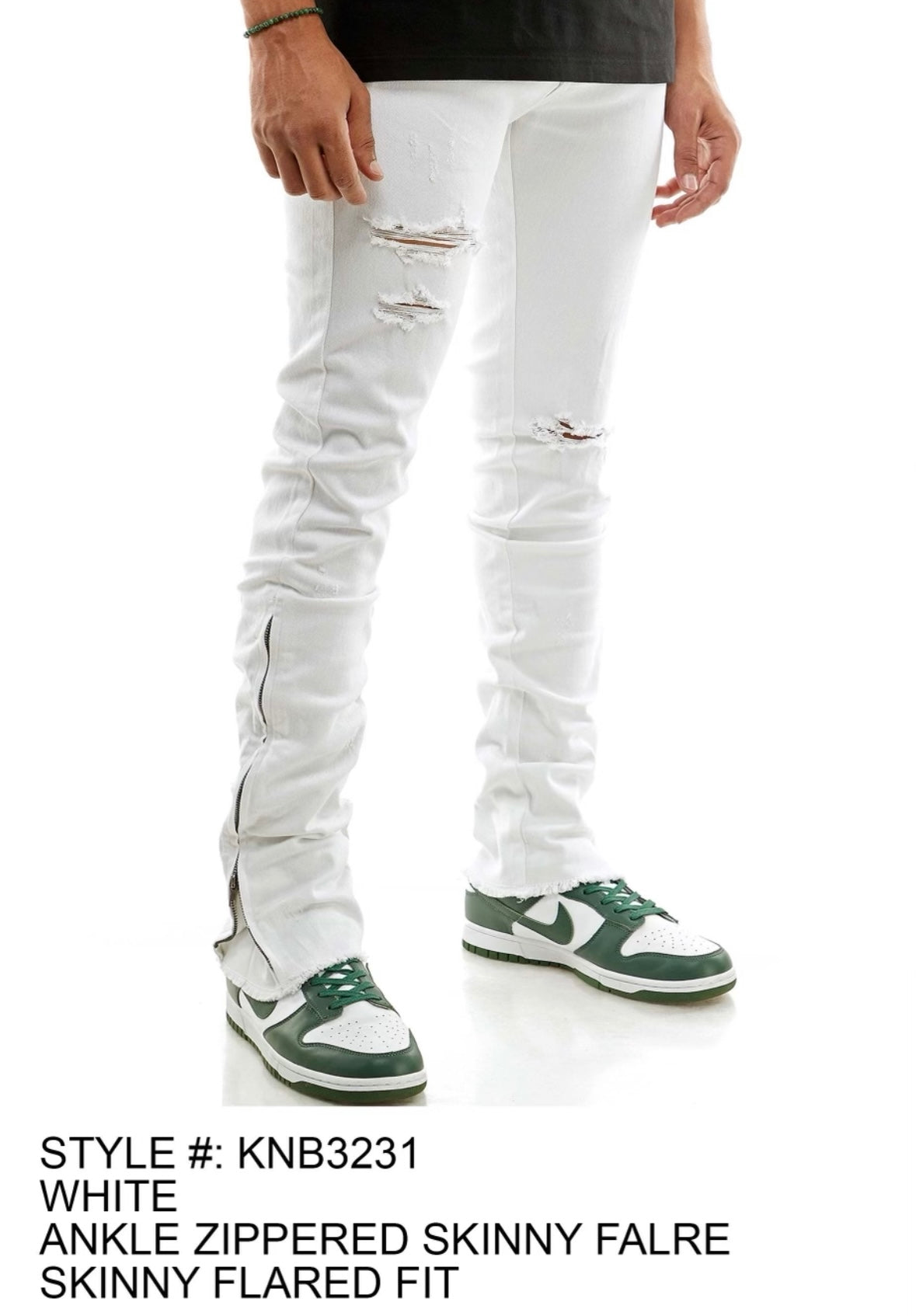 KDNK - KNB3231 White Jean