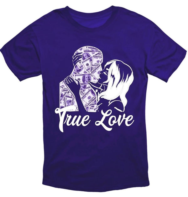 Retro Label - True Love Purple Tee