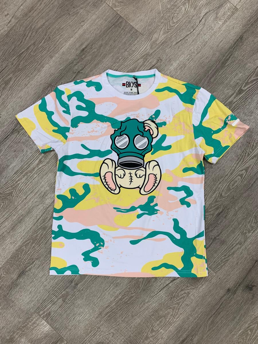 Black Keys - BROKEN" TEE W/REFLECTIVE Gas Mask Tee