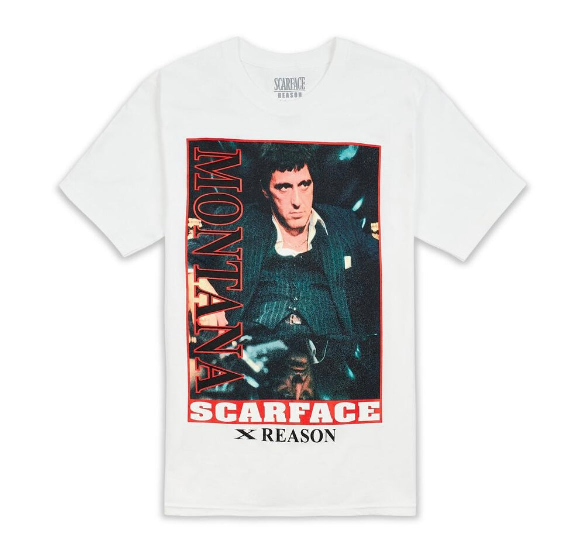 Reason - Scarface Montana White Tee