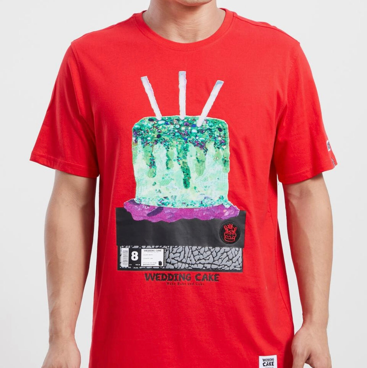 Wedding Cake - Cake In The Box Red Tee