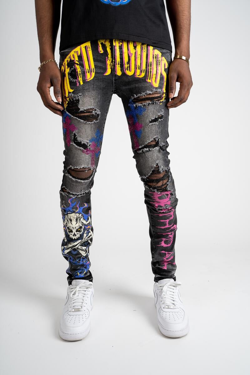 GFTF - STUDIOS Black Jean Stuidos