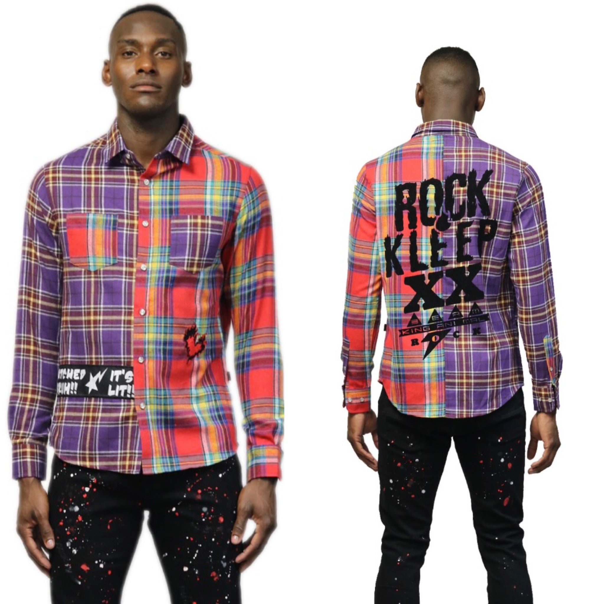 Kleep - Button Up Rock Kleep Shirt